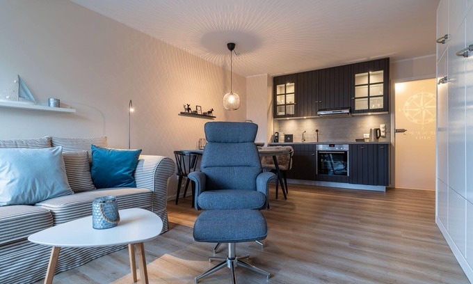 St. Peter-Ording Apartamento | Deichblick - Apartment house Deichbude am Strand - close to the beach