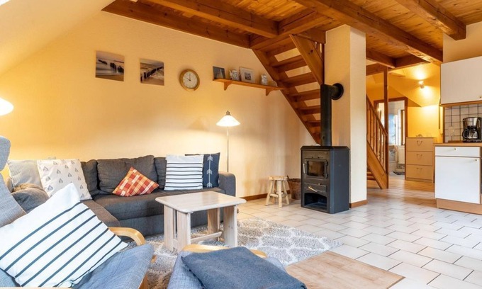 Vollerwiek Apartamento | Deichblick - Landhaus Liebheimelig