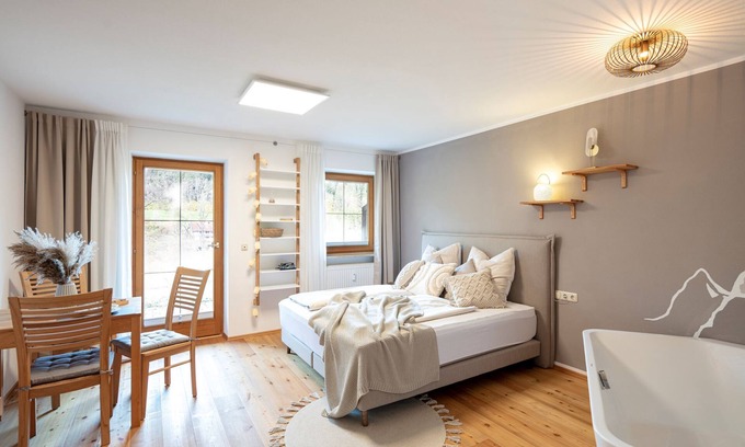 Aschau im Chiemgau Apartamento | Dein Einladendes 1-zi-luxus-apartment Ciao-aschau Fewo Bergsteigerdorf
