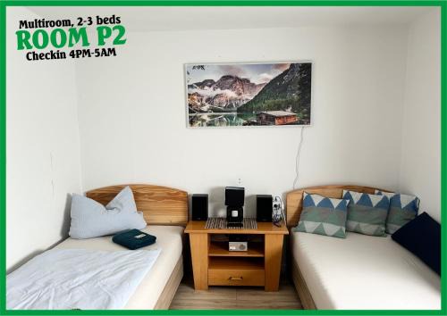 Creglingen Casa | Deine Pension, Multi Room P2, 2-3 beds, 15qm, Check-in 4PM till 5AM