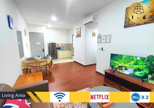 Shah Alam Apartamento | Delight 2R2B Modern High-Floor Retreat #GA7