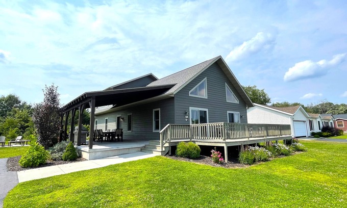Spring Brook Casa | Dells Reunion Ranch @ Spring Brook Resort | Nuevo chalet de 2 pisos