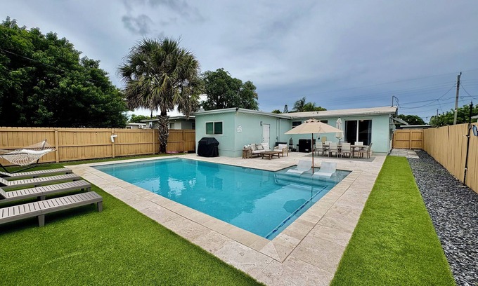 Lake Ida Shores Casa | "Delray Drift". Charming 3-bedroom house in Downtown Delray.