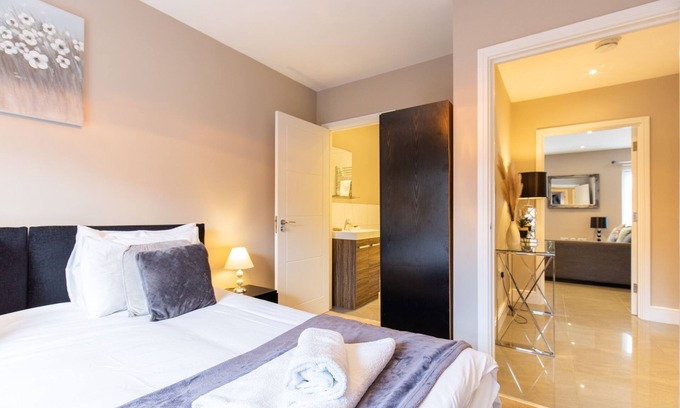 Hoddesdon Apartamento | Apartamento-De Lujo-Baño Privado-Vista a la Ciudad
