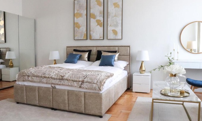 Nepszinhaz negyed Apartamento | Deluxe apt with 2 bedrooms and AC