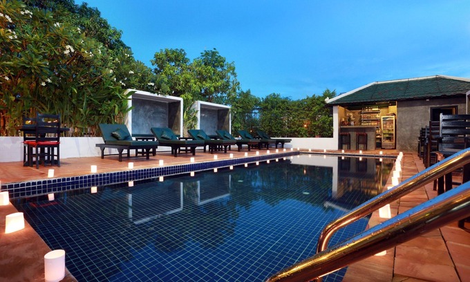 Siem Reap Hotel | Doble o Twin Deluxe con balcón privado - Recogida gratuita en el aeropuerto