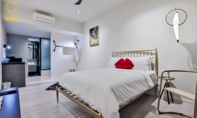 Titiwangsa Apartamento | Suite Deluxe King con vistas al jardín 18