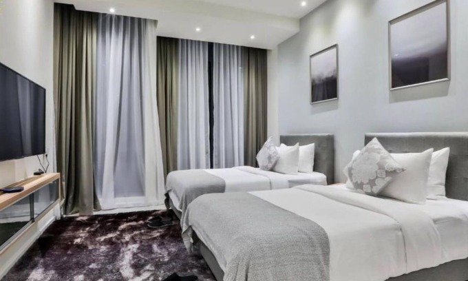 Titiwangsa Apartamento | Suite Deluxe King con vistas a la torre gemela 12