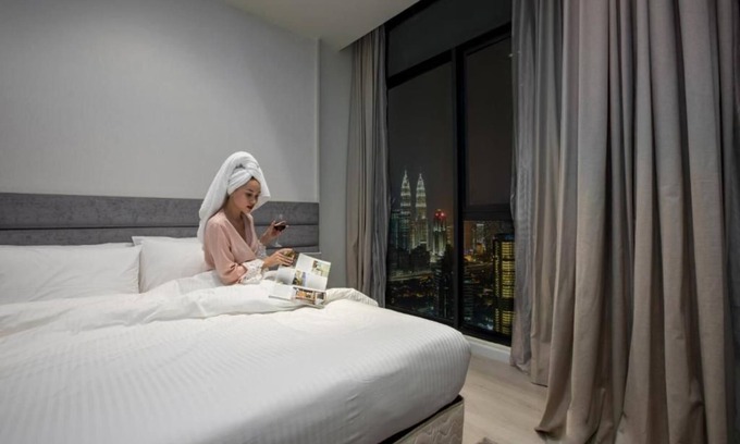Malaysian Police Training Centre Apartamento | Suite Deluxe King con vistas a la torre gemela 25