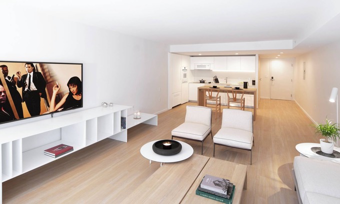 Bal Harbour Apartamento | Deluxe One Bedroom apartment with two full baths*, open kitchen, living room, terrace and beach service at Bal Harbour