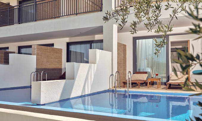 Neromilos Apartamento | Suite Deluxe con piscina privada