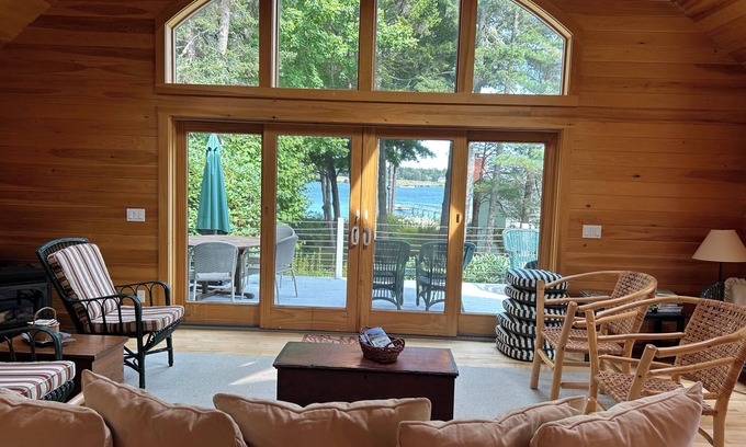 Southwest Harbor Casa | Deluxe Frente al Mar en Somes Sound