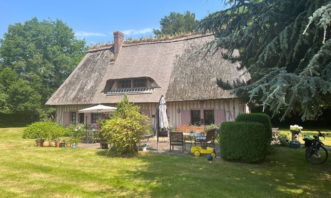 Saint-Pierre-des-Ifs Casa | Demeure de charme en Normandie - Swimming pool