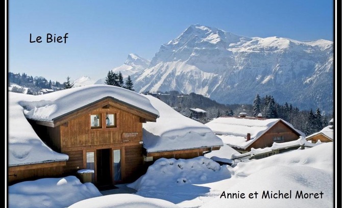 Les Carroz-d'Araches Apartamento | Demi-Chalet Le Bief -Prox pistes