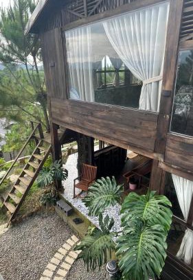 Bao Loc Chalet De Esquí | Đen Hill Home The Wooden