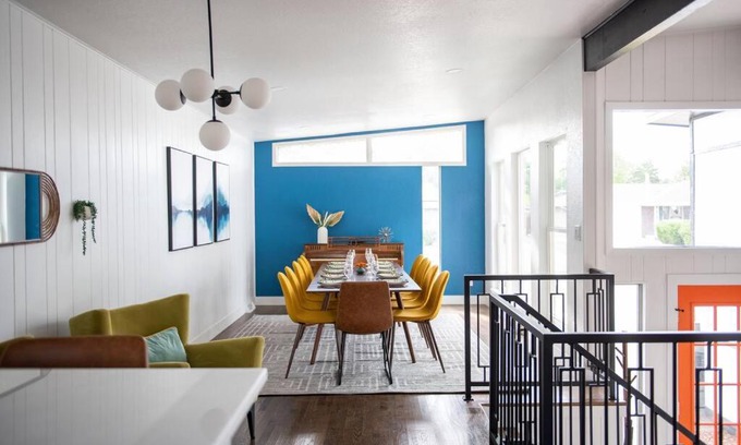 Lamar Heights Area Casa | Denver Getaway with Hot Tub, Grill, Firepit, Ping Pong, Cornhole & Foosball