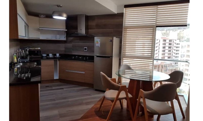 Macrodistrito Sur Apartamento | Dep. 2 Bed. on Av. Ballivian with option to daily cleaning.
