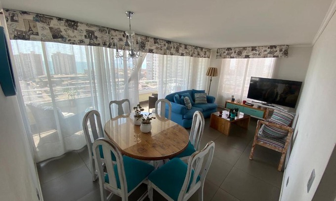 Antofagasta Apartamento | Departamento 3D 2B vista al mar calle El Yodo