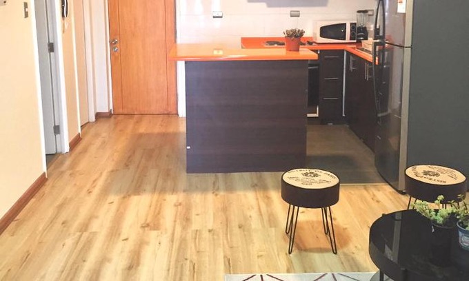 Tome Apartamento | Departamento completo 43 mts2 (2 habs + 1 futón) - Centro Tomé - 5 personas max - Edificio Don Francisco
