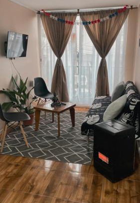 Dichato Apartamento | Departamento Dichato hasta 7 personas frente a la playa
