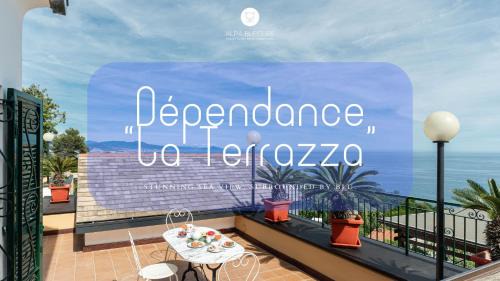 Arenzano Apartamento | Dépendance La Terrazza with stunning seaview