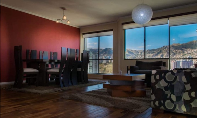 Downtown La Paz Apartamento | Dept. Excellent view and location