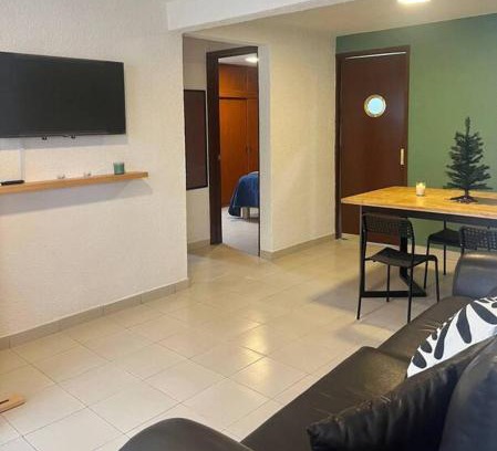 Tulancingo Apartamento | Depto. equipado, Dos Habitaciones, Centro Tulancingo
