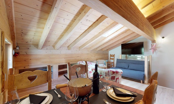 Iserables Apartamento | Des Alpes (001) - ON THE SLOPES apartment 6 pers