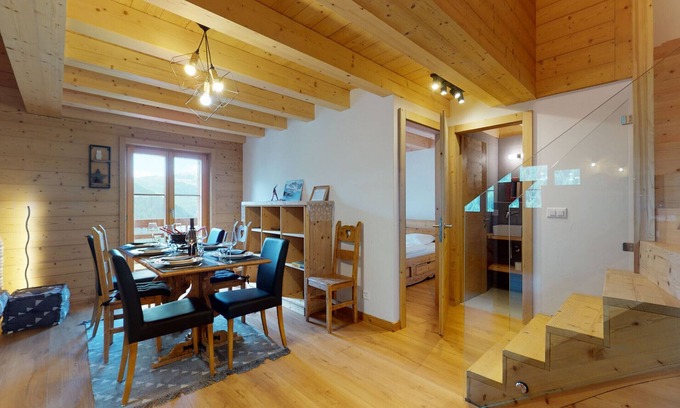 Nendaz Apartamento | Des Alpes (002) - ON THE SLOPES apartment 6 pers