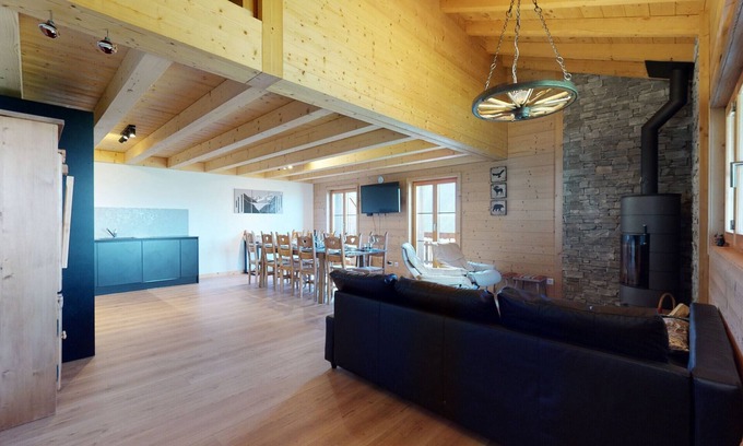 Nendaz Apartamento | Des Alpes (003) - ON THE SLOPES apartment 10 pers