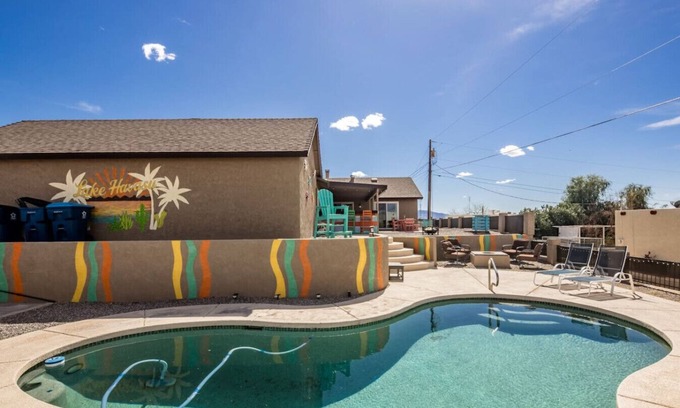 Lake Havasu City Casa | Desert Dreaming | Pool | Fire Pit | Game Room