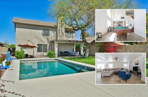 Tatum Highlands Casa | Desert Oasis with Pool & Pool Table Full Kitchen