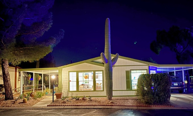 Tucson Estates Casa | Desert Resort Living 55+. Enjoy gym, pool, spa, hiking & biking. Pet friendly