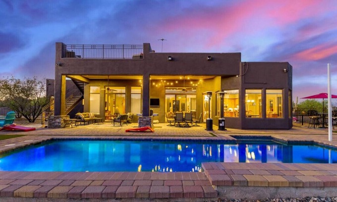 Rio Verde Foothills Casa | Desert Tranquility 4 Bedroom with Heated Pool