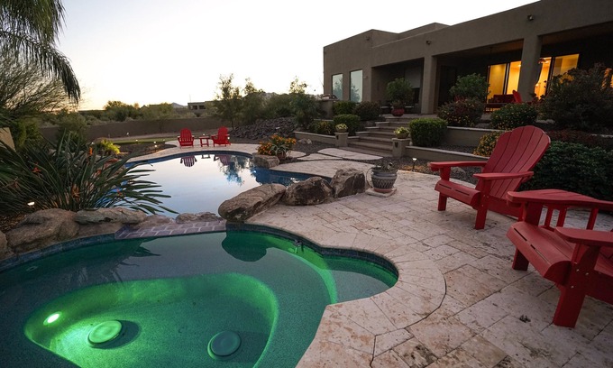 Rio Verde Foothills Casa | DesertOasis/4Beds/4 Baths/Pool/Jacuzzi/Golf/Wifi/Privacy