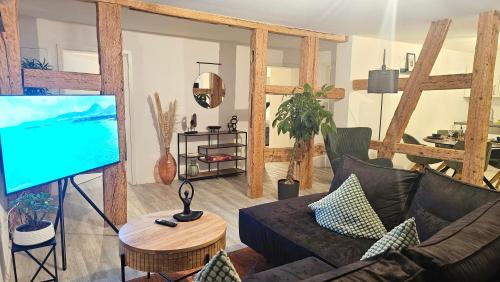 Eimeldingen Apartamento | Design-Apartment II Boxspring I Nespresso I Balkon I Basel 10 km I Tiefgarage