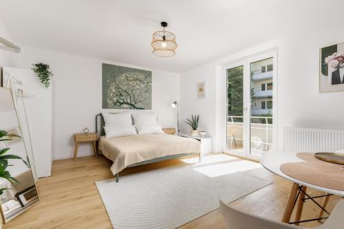 Linz Apartamento | Design-Apartment in Linz mit Netflix & Balkon