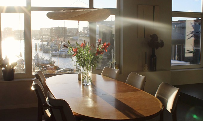 Vissershaven Casa | Design house overlooking harbor, 5-minute walk from the beach