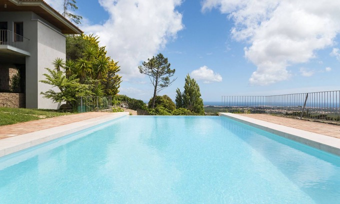 Malveira da Serra Casa | Encantadora casa con piscina - vistas al mar y montaña