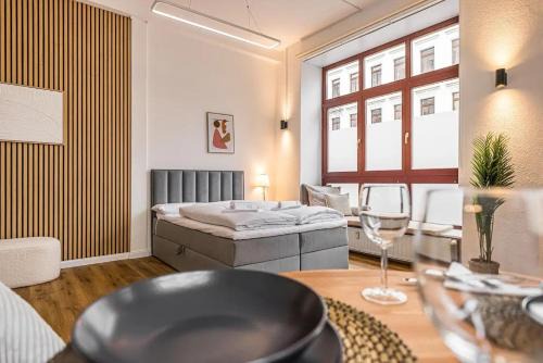 Zentrum-West Apartamento | Design Studio zentral Küche parknah