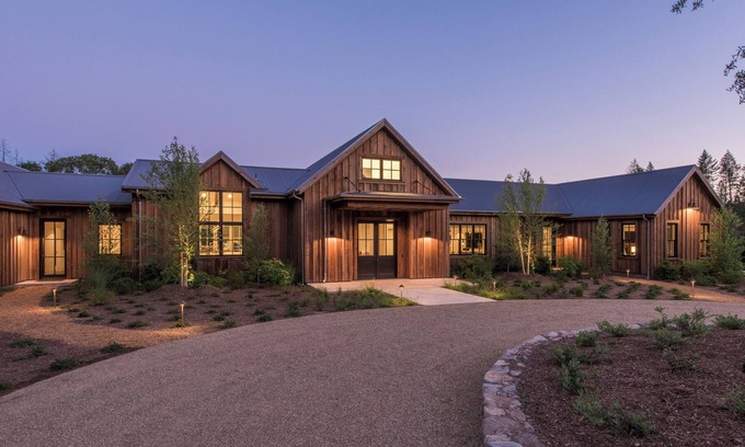 Kenwood Villa | La sofisticación urbana fresca se encuentra con la granja contemporánea y cómoda
