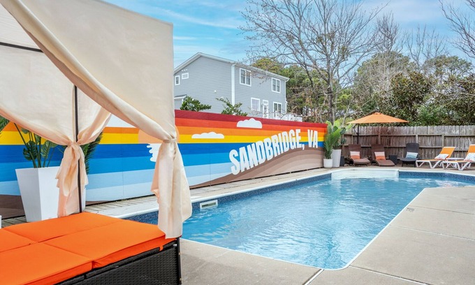 Sandbridge Casa | Designer 7BR w/ Pool and Hot Tub. Sleeps 20, Pets Welcome!