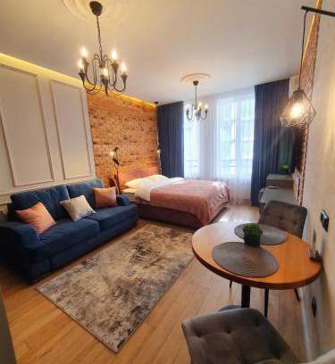 Afanasivsʹkyy Yar Apartamento | Designer apartment in the residential complex "Yaroslavivsky City" in the center of Kiev