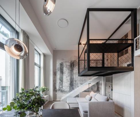 Holesovice Apartamento | Designer Loft Apartment Holešovice, Parking, Balcony