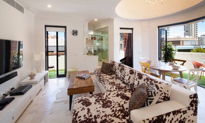 Kings Cross Apartamento | Apartamento de estilo Manhattan en Sydney con vistas a la ciudad