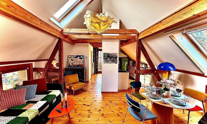 Caputh Apartamento | Designer retro loft 50m2