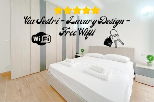 Sestri Ponente Apartamento | Designer Suite - Luxury - Via Sestri - Free WiFi