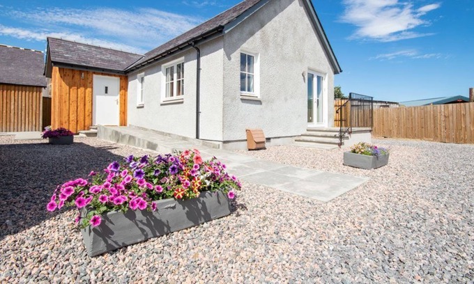 Inverness Cabaña | Casa de vacaciones independiente en una zona tranquila pero cerca de las tiendas en Inshes, Inverness