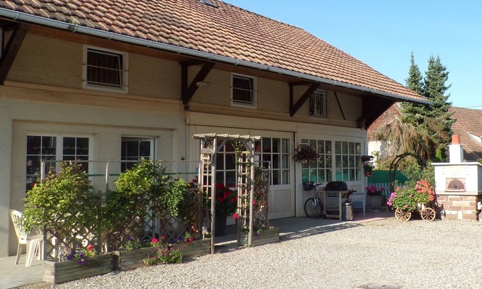Baldersheim Casa | Detached house classified 3*, quiet and accessible, in the center of the department
