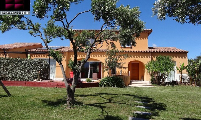 Corneilla-la-Riviere Villa | Villa independiente con gran jardín y piscina de 10x5, capacidad para 8.